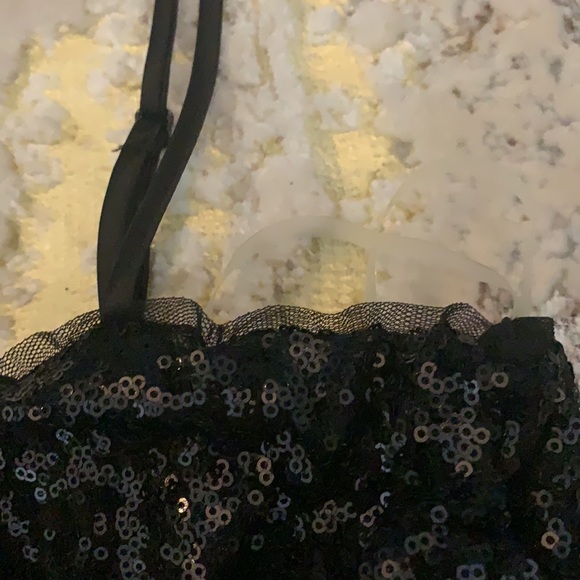 Black sequin jumpsuit. Size 2.JAYGODFREY - Picture 8 of 13